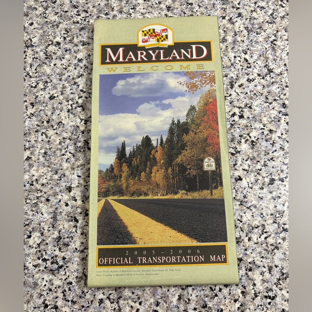 Maryland Welcome Official
Transportation Map 2005-2006